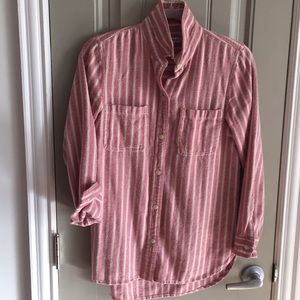 Madewell stripe cozy button down